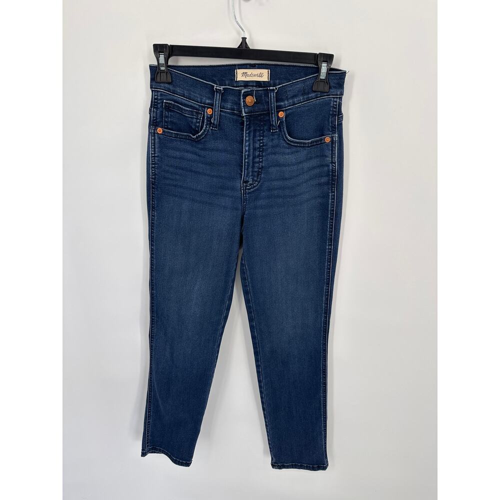 MADEWELL Mid-Rise Stovepipe Jeans in Dahill Wash // 25 - Picture 3 of 12